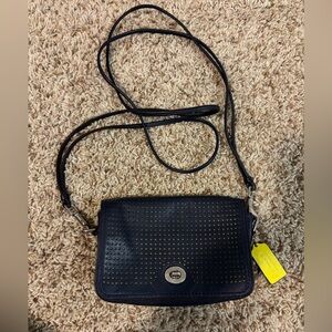 Navy Coach crossbody